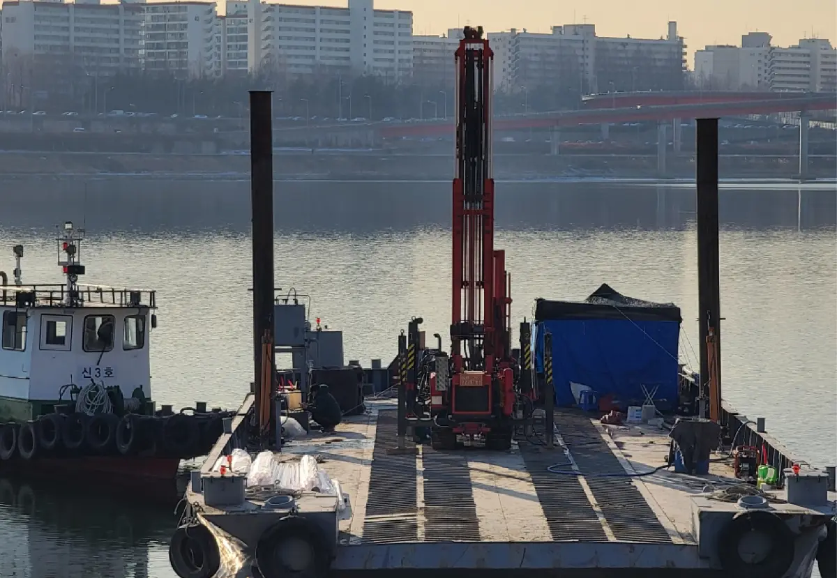 해상 시추 Barge